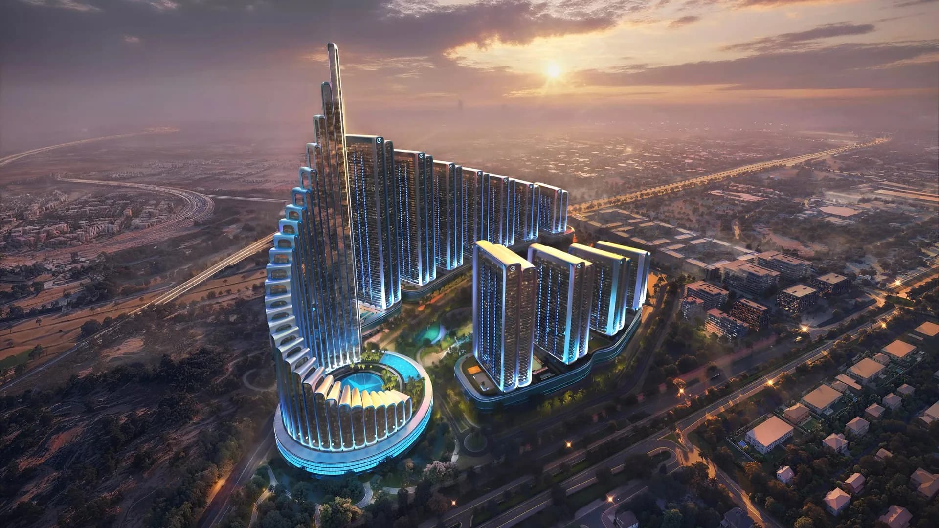 Mercedes-Benz Places by Binghatti, Dubai